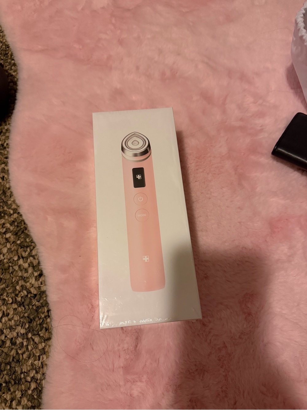 Pink Facial Device In Box - Rose Pink Skincare Tool